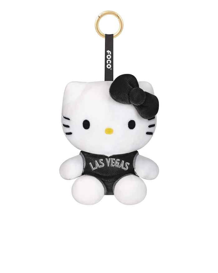 Las Vegas Aces Plush Hello Kitty® Bag Charm Keychain