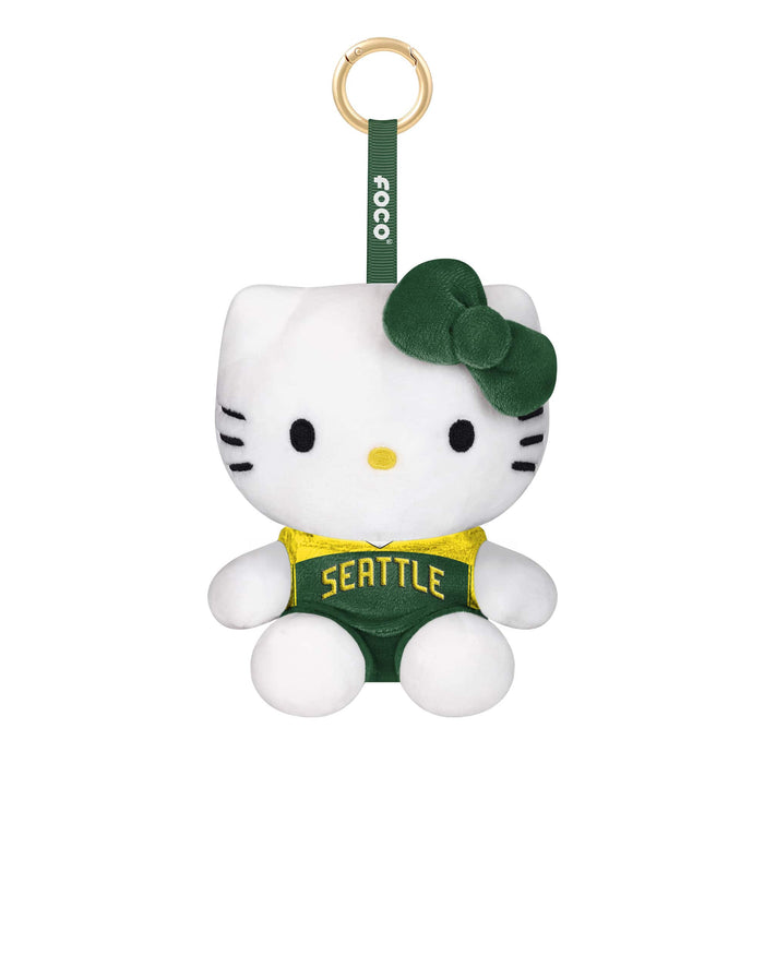 Seattle Storm Plush Hello Kitty® Bag Charm Keychain