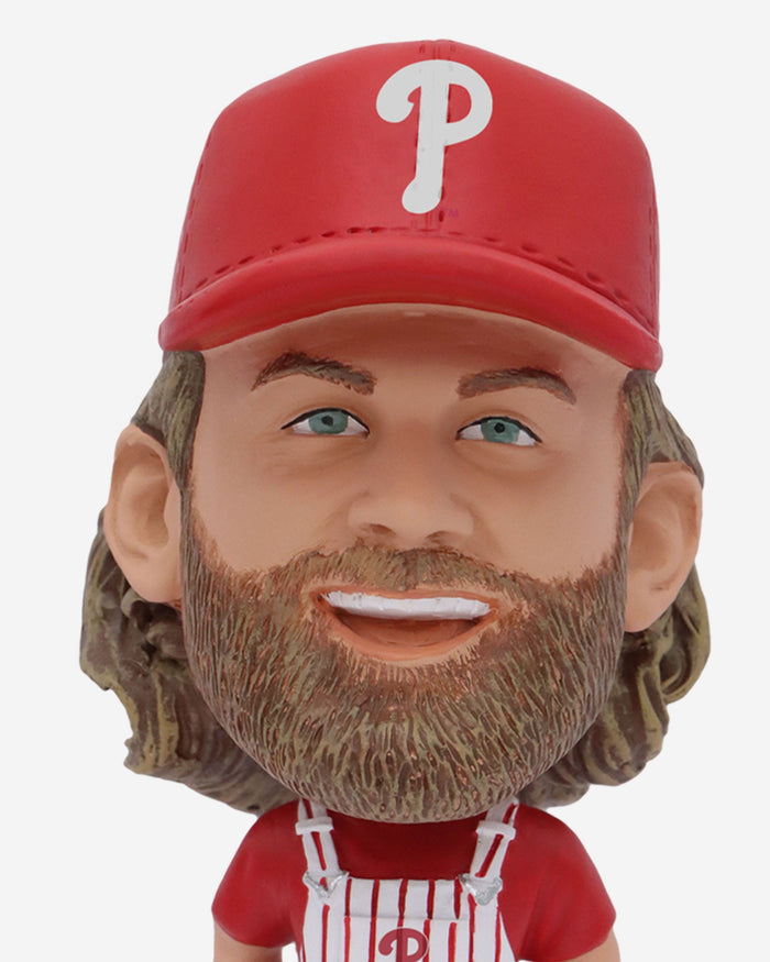 Bryce Harper Philadelphia Phillies Bib Overalls Mini Bighead Bobblehead FOCO - FOCO.com