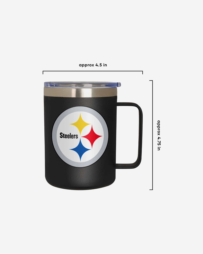 Pittsburgh Steelers Team Color Insulated Stainless Steel Mug FOCO - FOCO.com