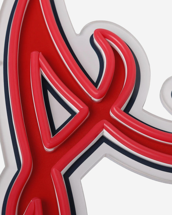Atlanta Braves Neon Motion Big Logo Chain FOCO - FOCO.com