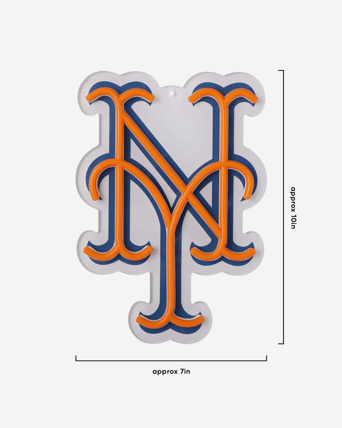 New York Mets Neon Motion Big Logo Chain FOCO - FOCO.com
