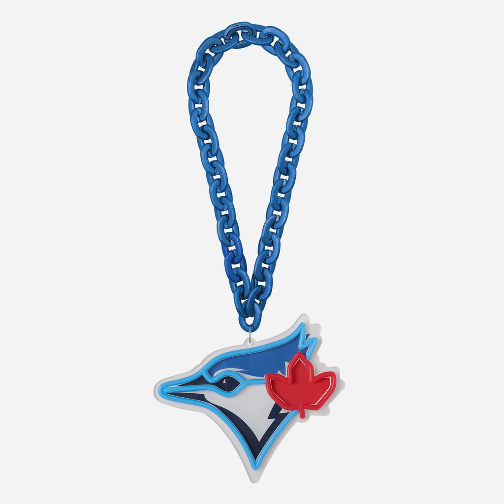 Toronto Blue Jays Neon Motion Big Logo Chain FOCO - FOCO.com