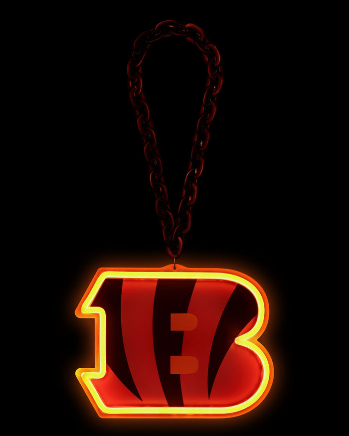 Cincinnati Bengals Neon Light Up Big Logo Chain