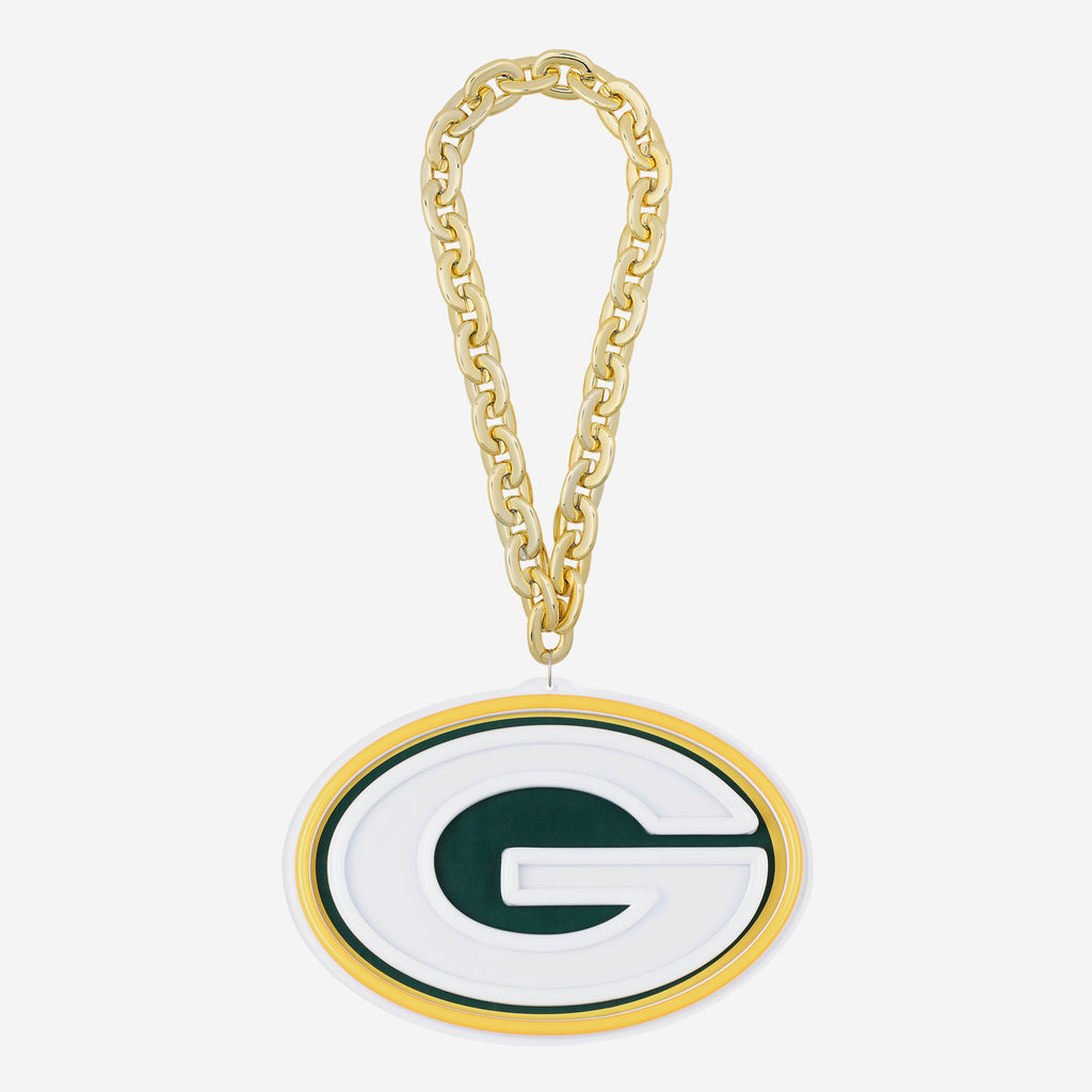 Green Bay Packers Neon Light Up Big Logo Chain