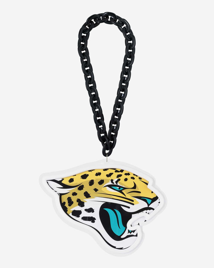 Jacksonville Jaguars Neon Light Up Big Logo Chain FOCO - FOCO.com