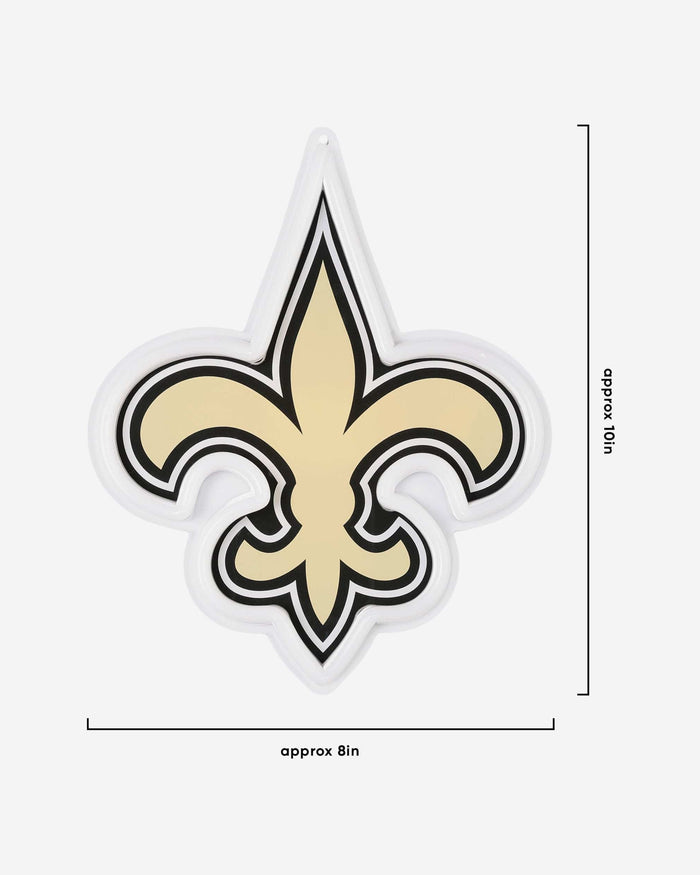 New Orleans Saints Neon Light Up Big Logo Chain FOCO - FOCO.com