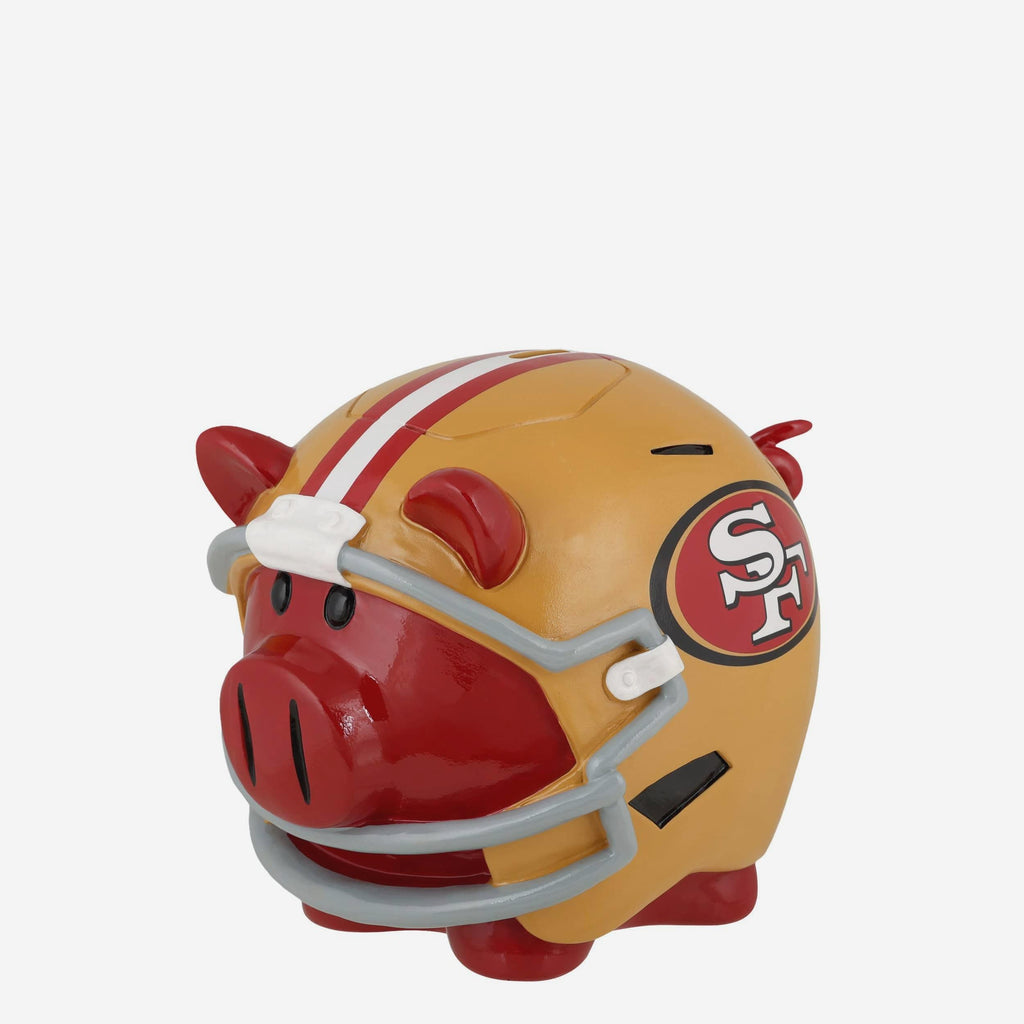 San Francisco 49ers Helmet Piggy Bank FOCO - FOCO.com