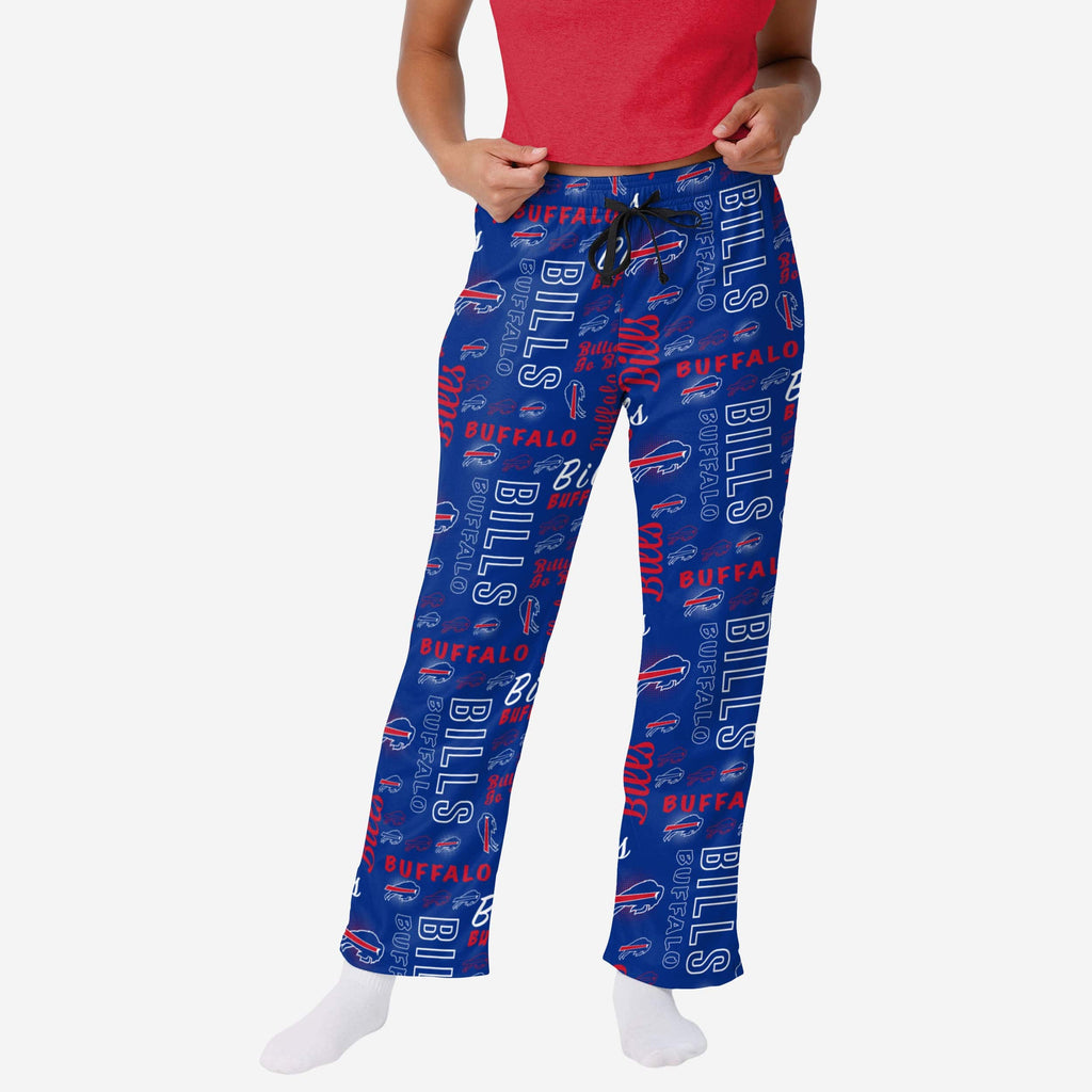 Buffalo Bills Womens Mini Print Lounge Pants FOCO S - FOCO.com