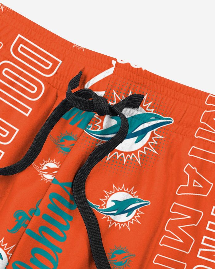 Miami Dolphins Womens Mini Print Lounge Pants FOCO - FOCO.com