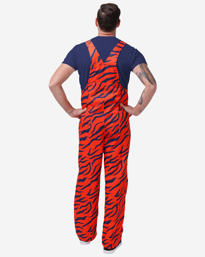 Detroit Tigers Mens Tiger Stripe Thematic Bib Overalls FOCO - FOCO.com