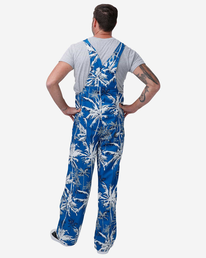 Los Angeles Dodgers Mens Palm Tree Thematic Bib Overalls FOCO - FOCO.com