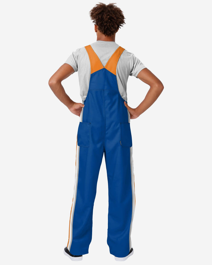 New York Knicks Mens Team Stripe Bib Overalls FOCO - FOCO.com