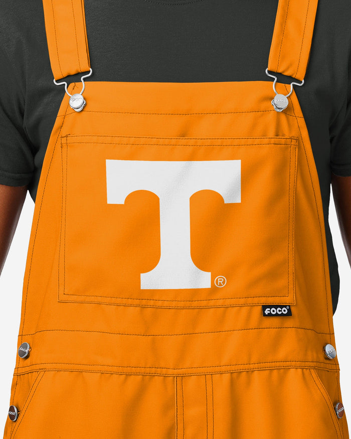 Tennessee Volunteers Mens Big Logo Bib Overalls FOCO - FOCO.com