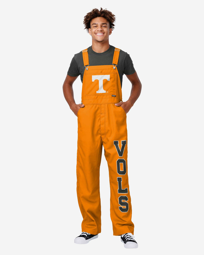 Tennessee Volunteers Mens Big Logo Bib Overalls FOCO S - FOCO.com