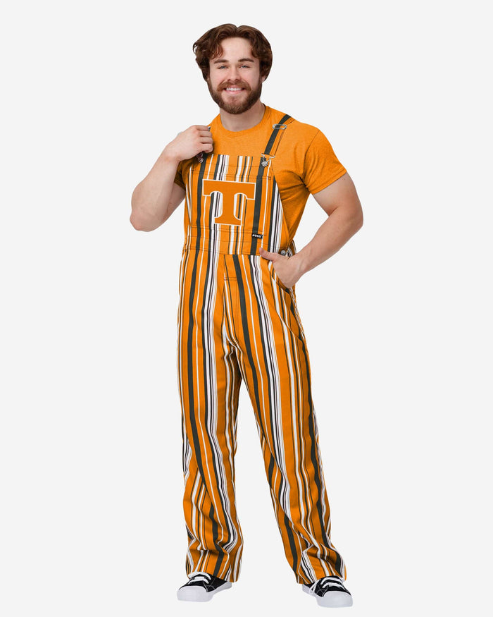 Tennessee Volunteers Mens Hyper Stripe Bib Overalls FOCO S - FOCO.com