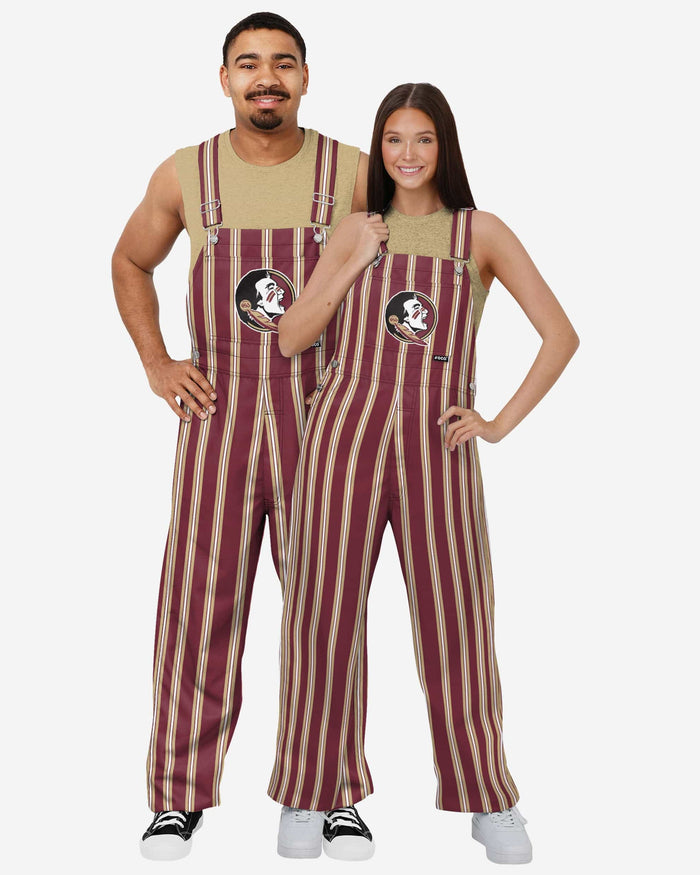 Florida State Seminoles State Mens Sideline Spirit Bib Overalls FOCO - FOCO.com