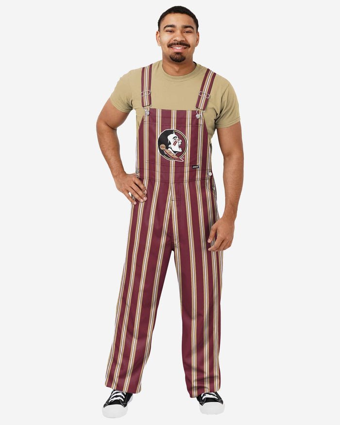 Florida State Seminoles State Mens Sideline Spirit Bib Overalls FOCO S - FOCO.com