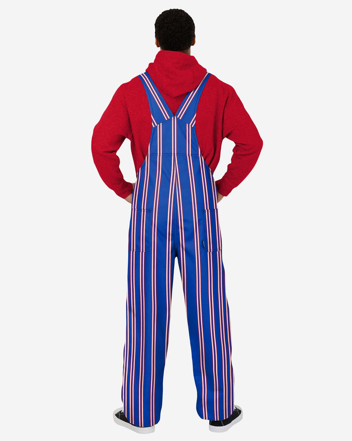 Kansas Jayhawks Mens Sideline Spirit Bib Overalls FOCO - FOCO.com