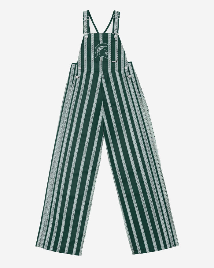 Michigan State Spartans Mens Sideline Spirit Bib Overalls FOCO - FOCO.com