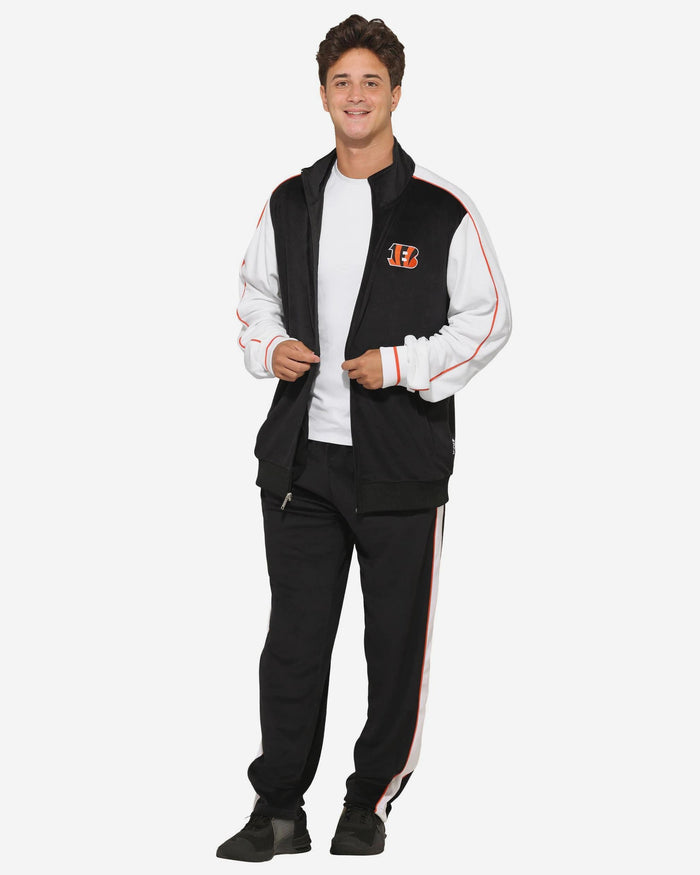Cincinnati Bengals Two Tone Velour Pants FOCO S - FOCO.com