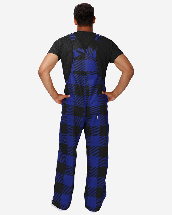 Baltimore Ravens Mens Plaid Bib Overalls FOCO - FOCO.com