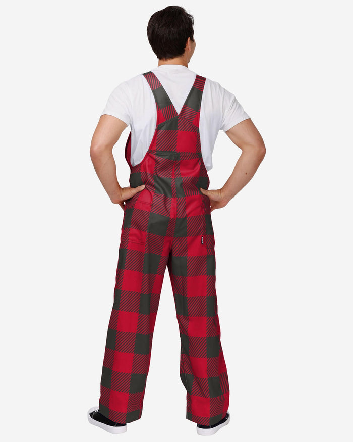 Tampa Bay Buccaneers Mens Plaid Bib Overalls FOCO - FOCO.com