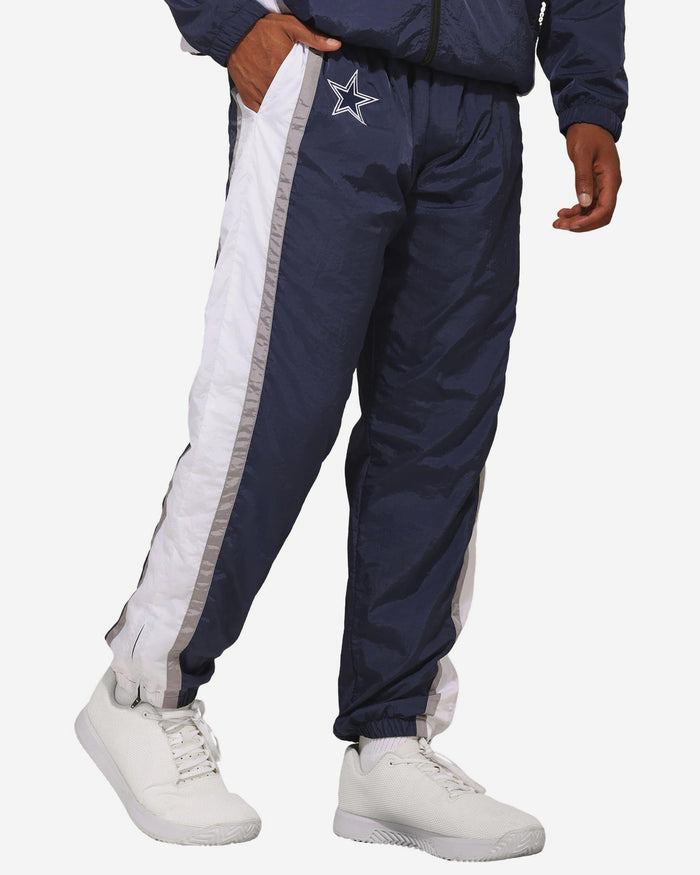 Dallas Cowboys Nylon Crinkle Gameday Pants FOCO S - FOCO.com