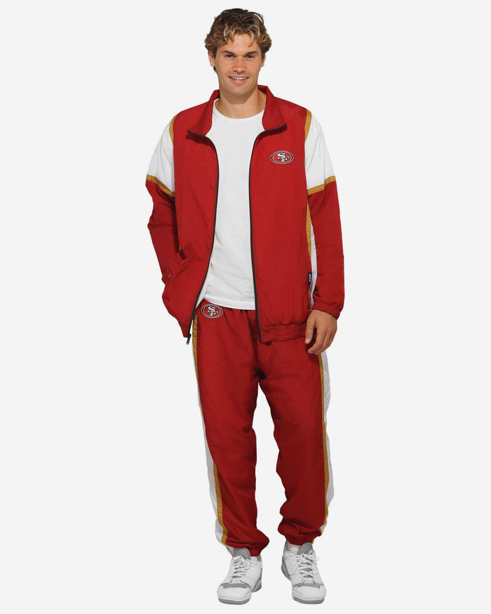 San Francisco 49ers Nylon Crinkle Gameday Pants FOCO S - FOCO.com