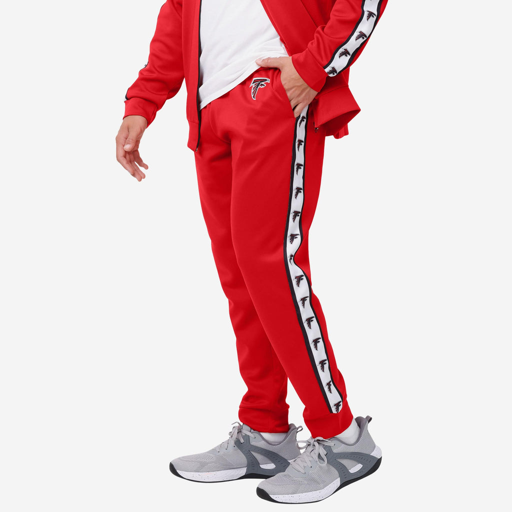 Atlanta Falcons Stripe Logo Track Pants FOCO S - FOCO.com