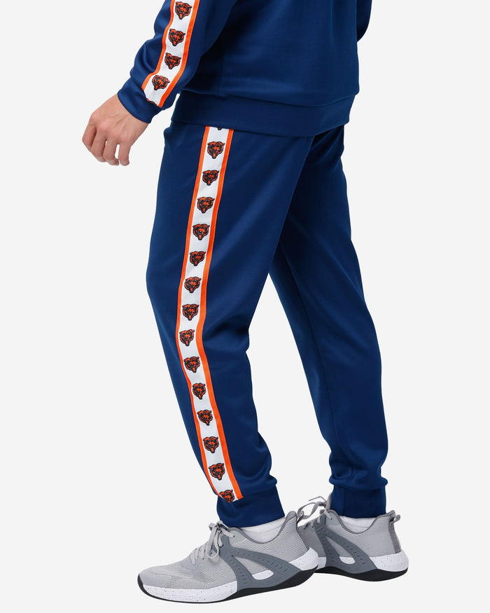 Chicago Bears Stripe Logo Track Pants FOCO - FOCO.com