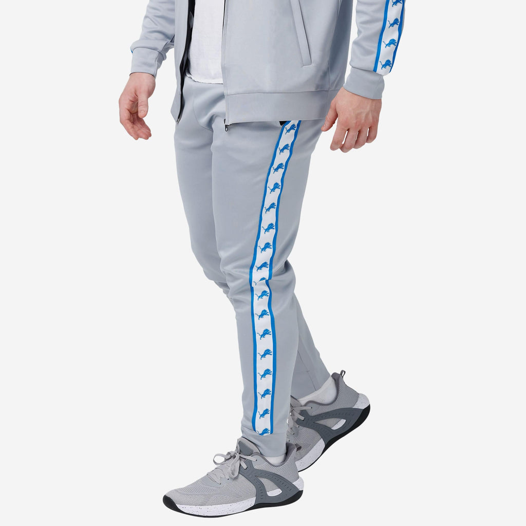 Detroit Lions Stripe Logo Track Pants FOCO S - FOCO.com