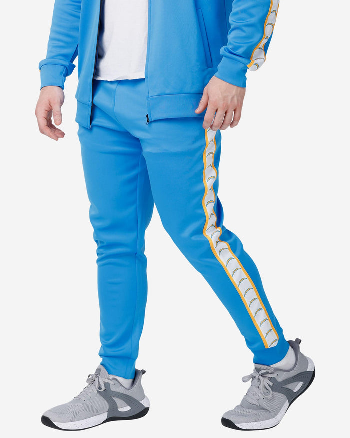 Los Angeles Chargers Stripe Logo Track Pants FOCO S - FOCO.com