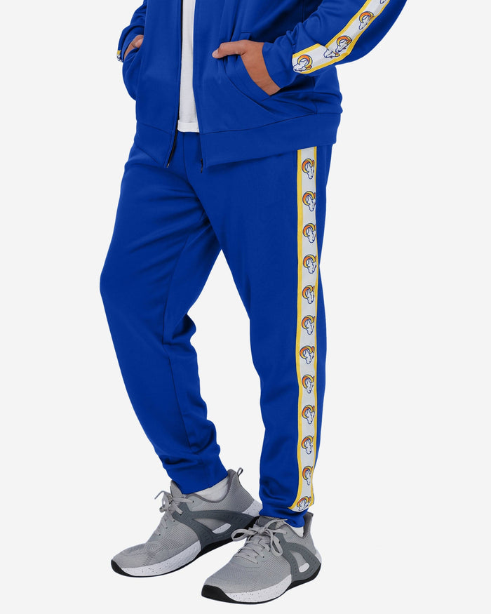 Los Angeles Rams Stripe Logo Track Pants FOCO S - FOCO.com