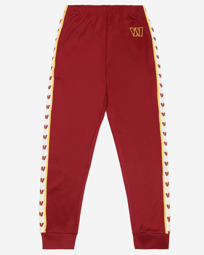 Washington Commanders Stripe Logo Track Pants FOCO - FOCO.com