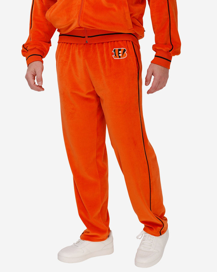 Cincinnati Bengals Orange Velour Pants FOCO S - FOCO.com