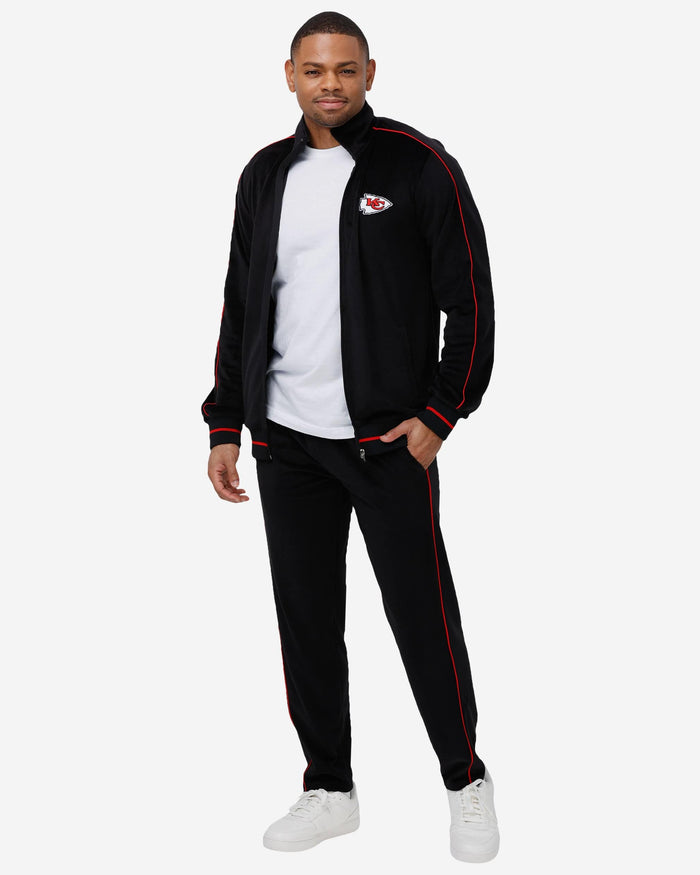 Kansas City Chiefs Black Velour Pants FOCO - FOCO.com