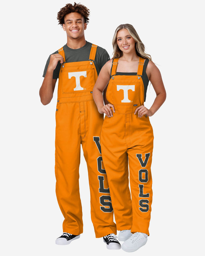 Tennessee Volunteers Womens Big Logo Bib Overalls FOCO - FOCO.com