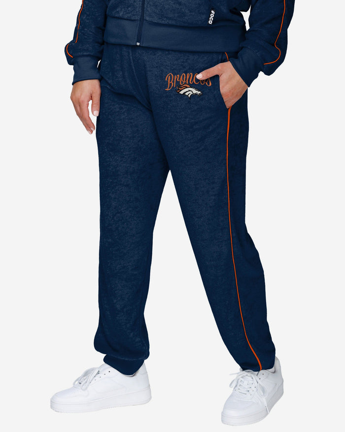 Denver Broncos Womens Terry Knit Joggers FOCO S - FOCO.com