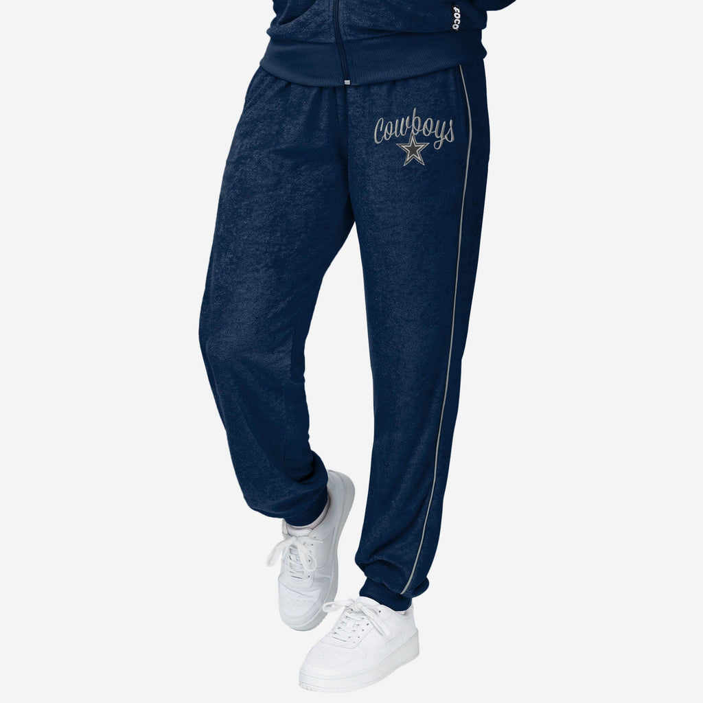 Dallas Cowboys Womens Terry Knit Joggers FOCO S - FOCO.com