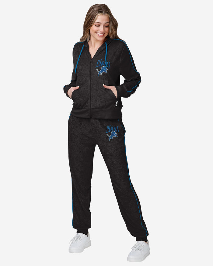 Detroit Lions Womens Terry Knit Joggers FOCO - FOCO.com