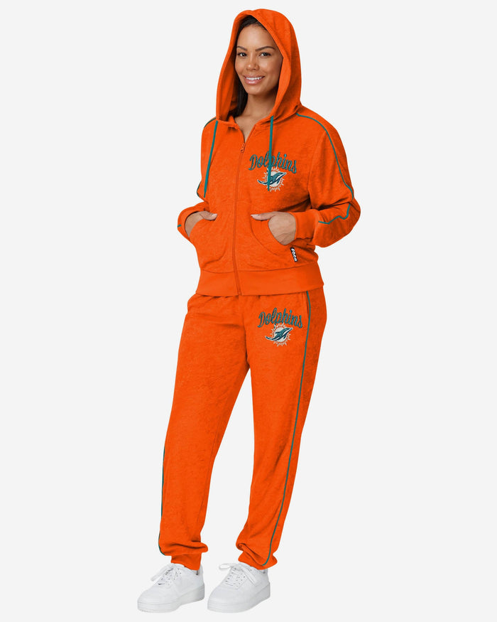 Miami Dolphins Womens Terry Knit Joggers FOCO - FOCO.com