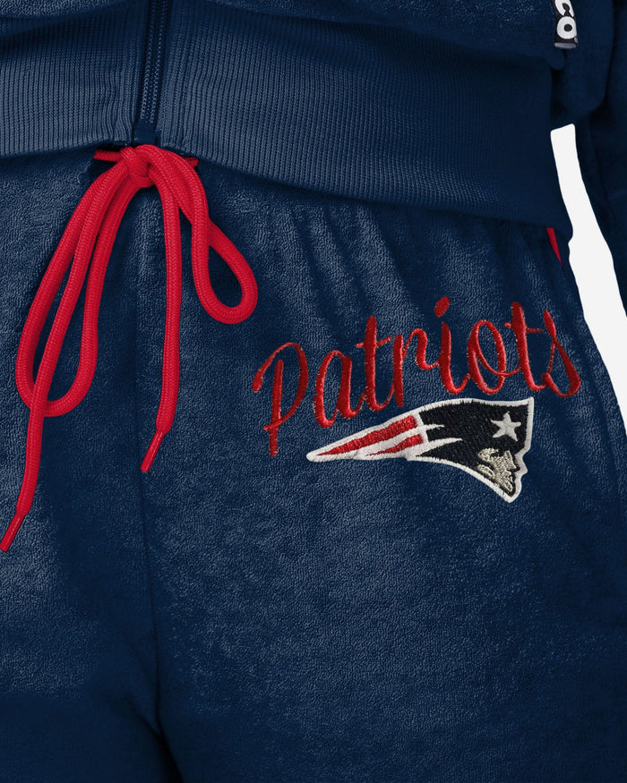 New England Patriots Womens Terry Knit Joggers FOCO - FOCO.com