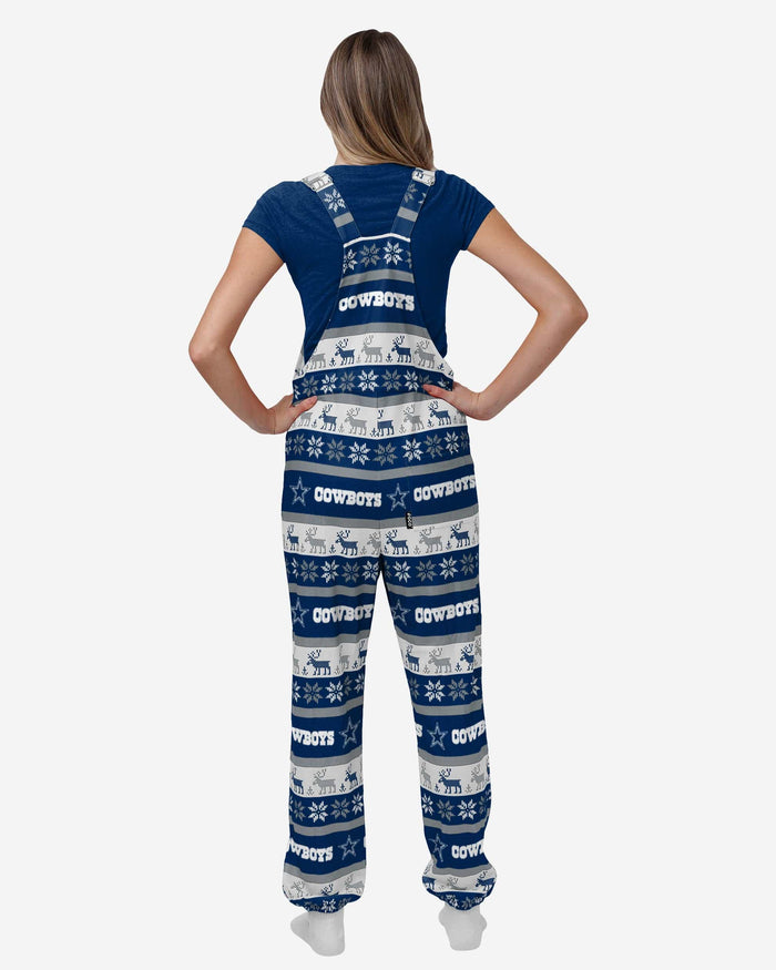 Dallas Cowboys Womens Ugly Home Gating Bib Overalls FOCO - FOCO.com