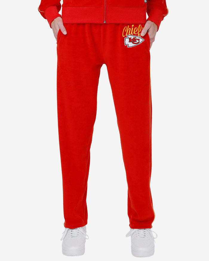 Kansas City Chiefs Womens Velour Pants FOCO S - FOCO.com