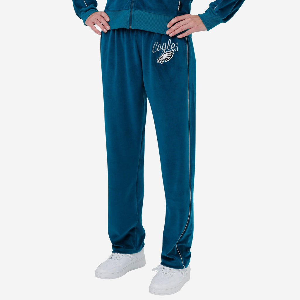 Philadelphia Eagles Womens Velour Pants FOCO S - FOCO.com