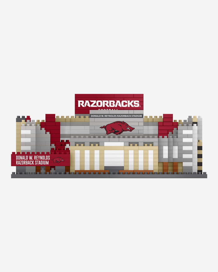 Arkansas Razorbacks Donald W Reynolds Mini BRXLZ Stadium FOCO - FOCO.com