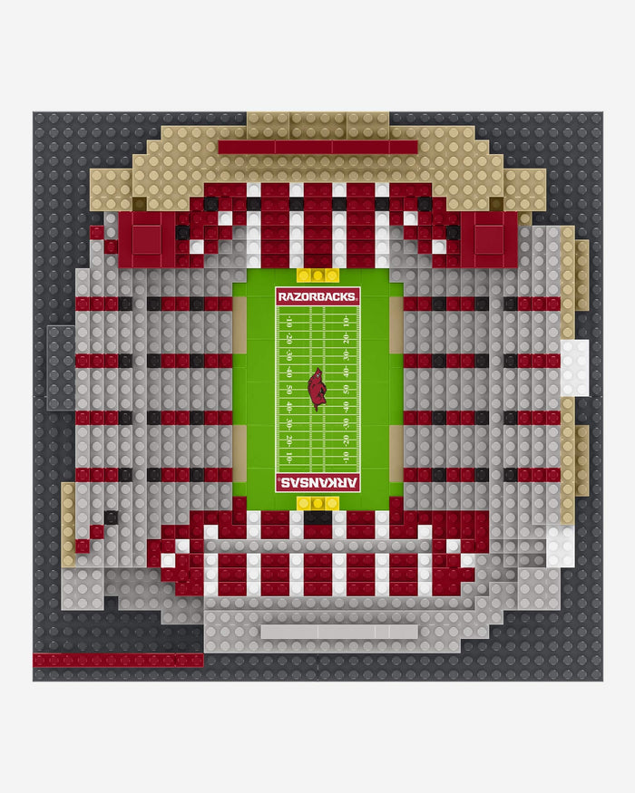 Arkansas Razorbacks Donald W Reynolds Mini BRXLZ Stadium