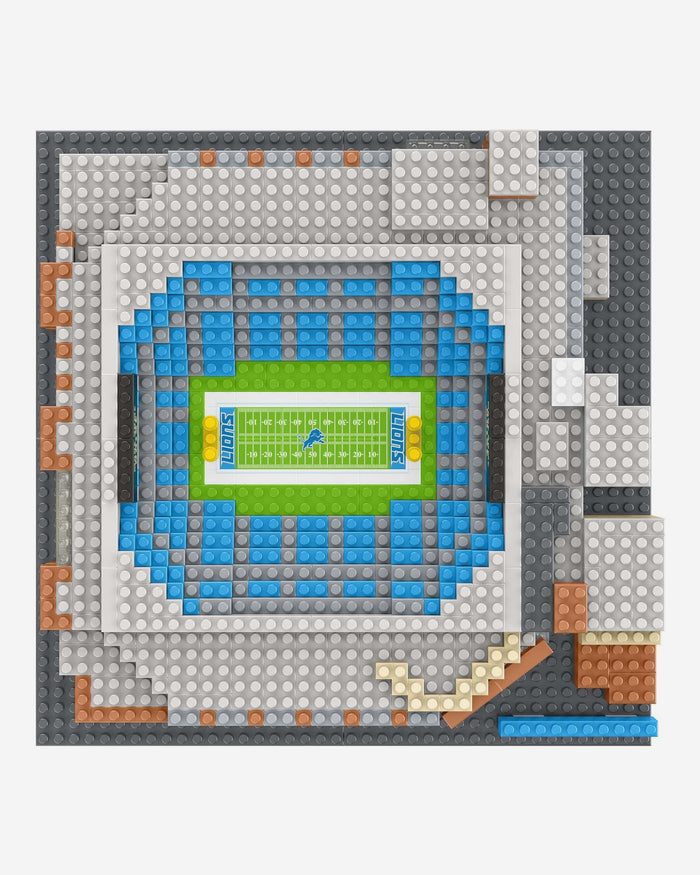 Detroit Lions BRXLZ Ford Field Mini Stadium FOCO - FOCO.com