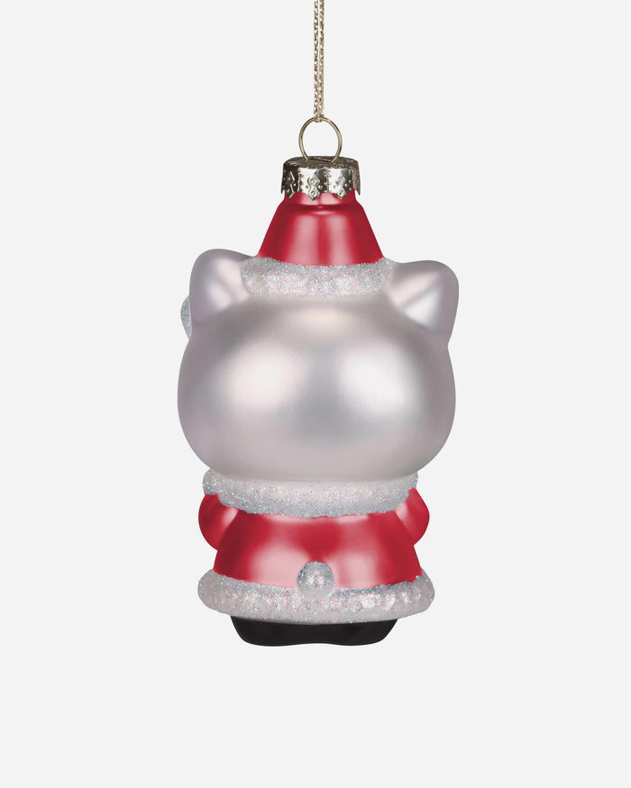 Ohio State Buckeyes Hello Kitty® Glitter Ornament FOCO - FOCO.com
